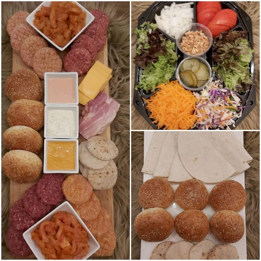 Hamburger - Pita Pakket