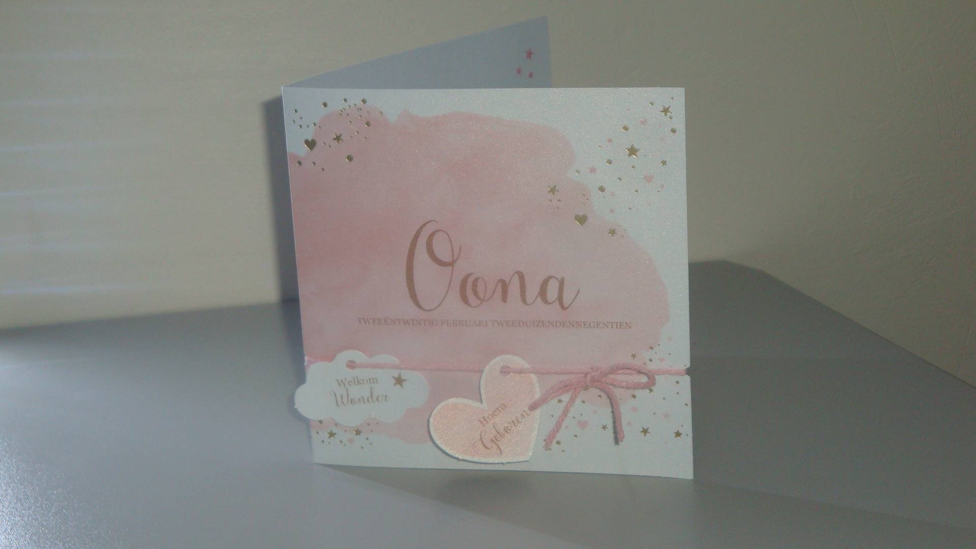 REALISATIE DRUKWERK OONA