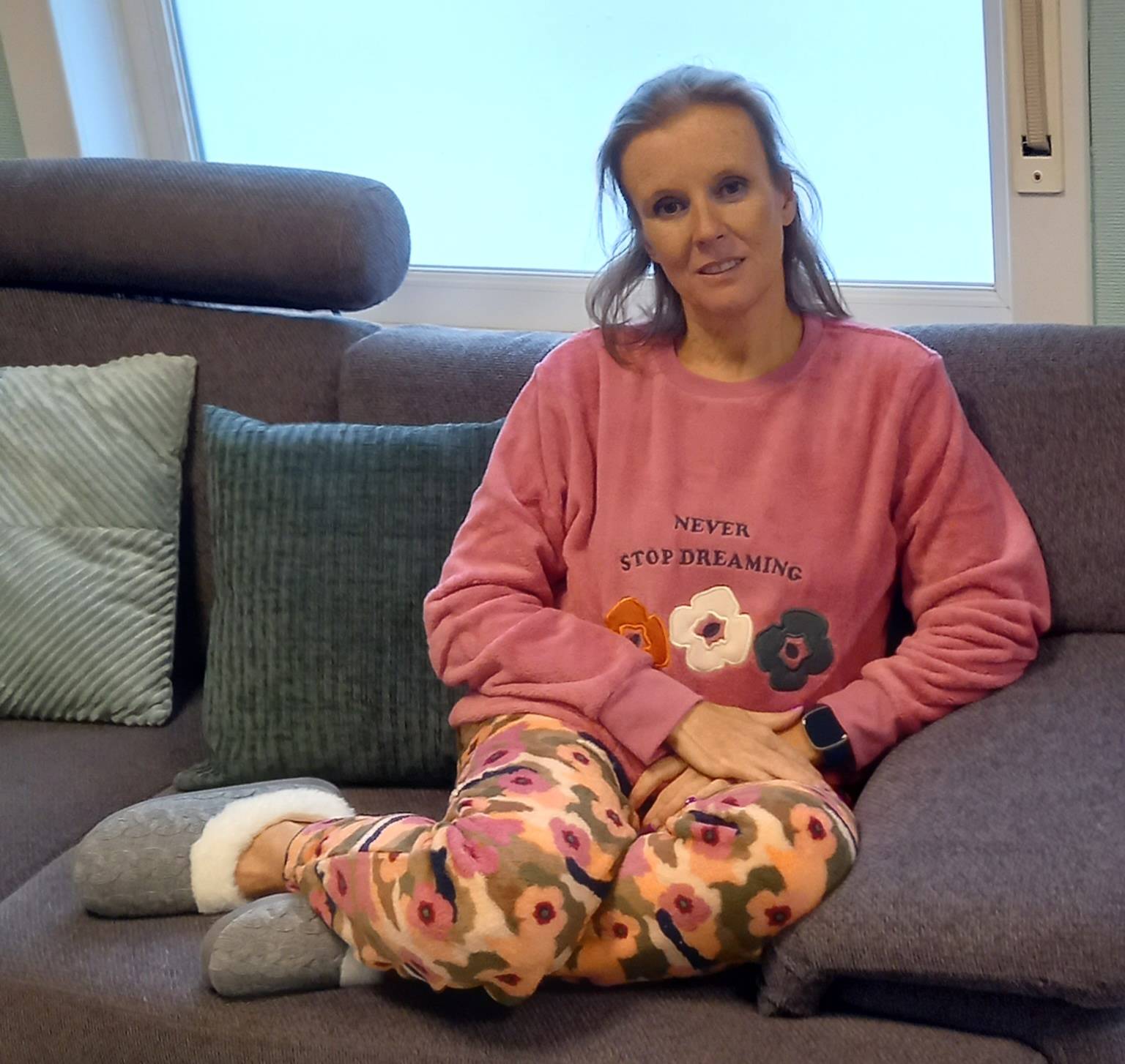 FLEECE  DAMES PYJAMA