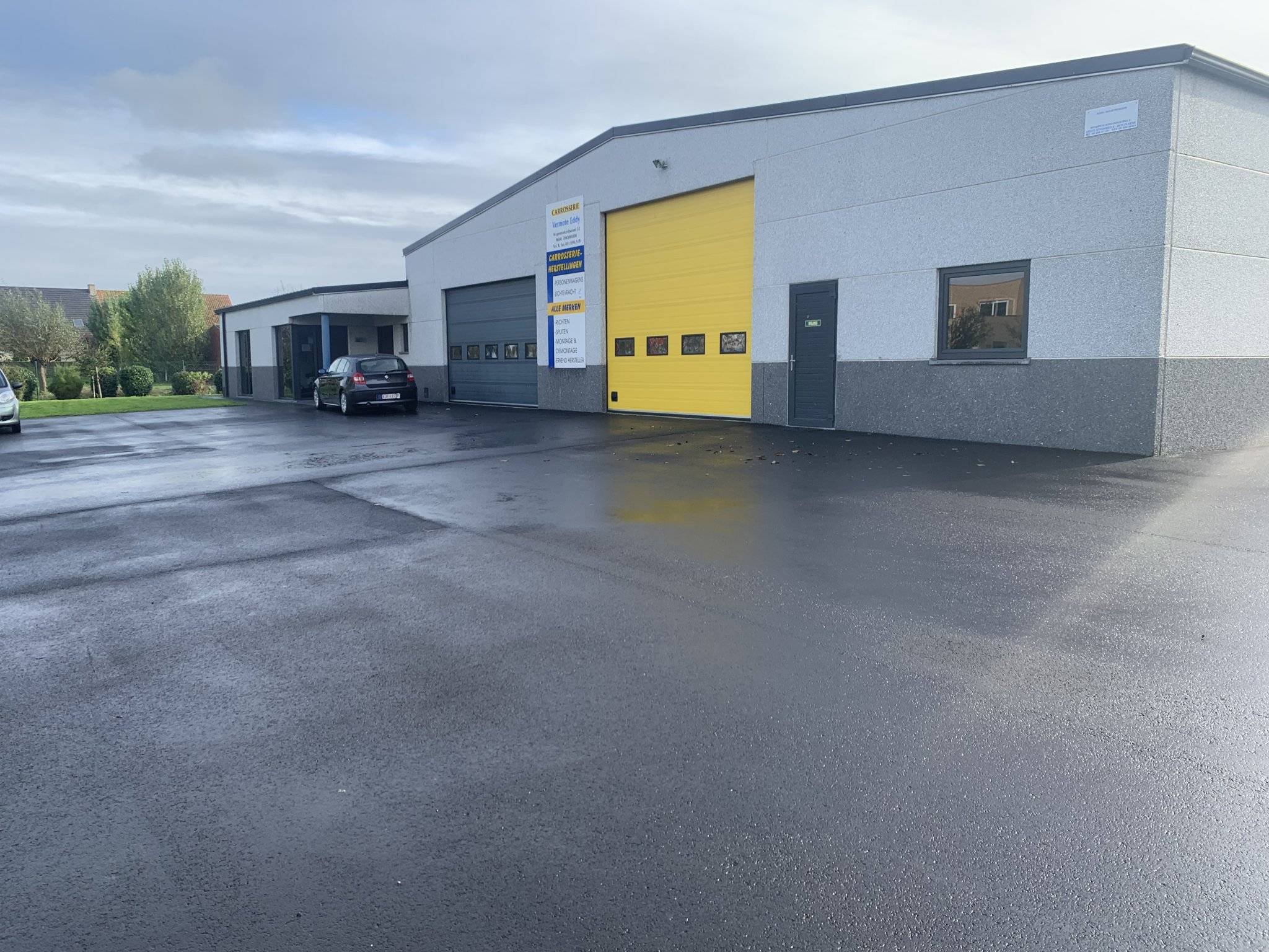Onze locatie in Diksmuide | nieuwe parking