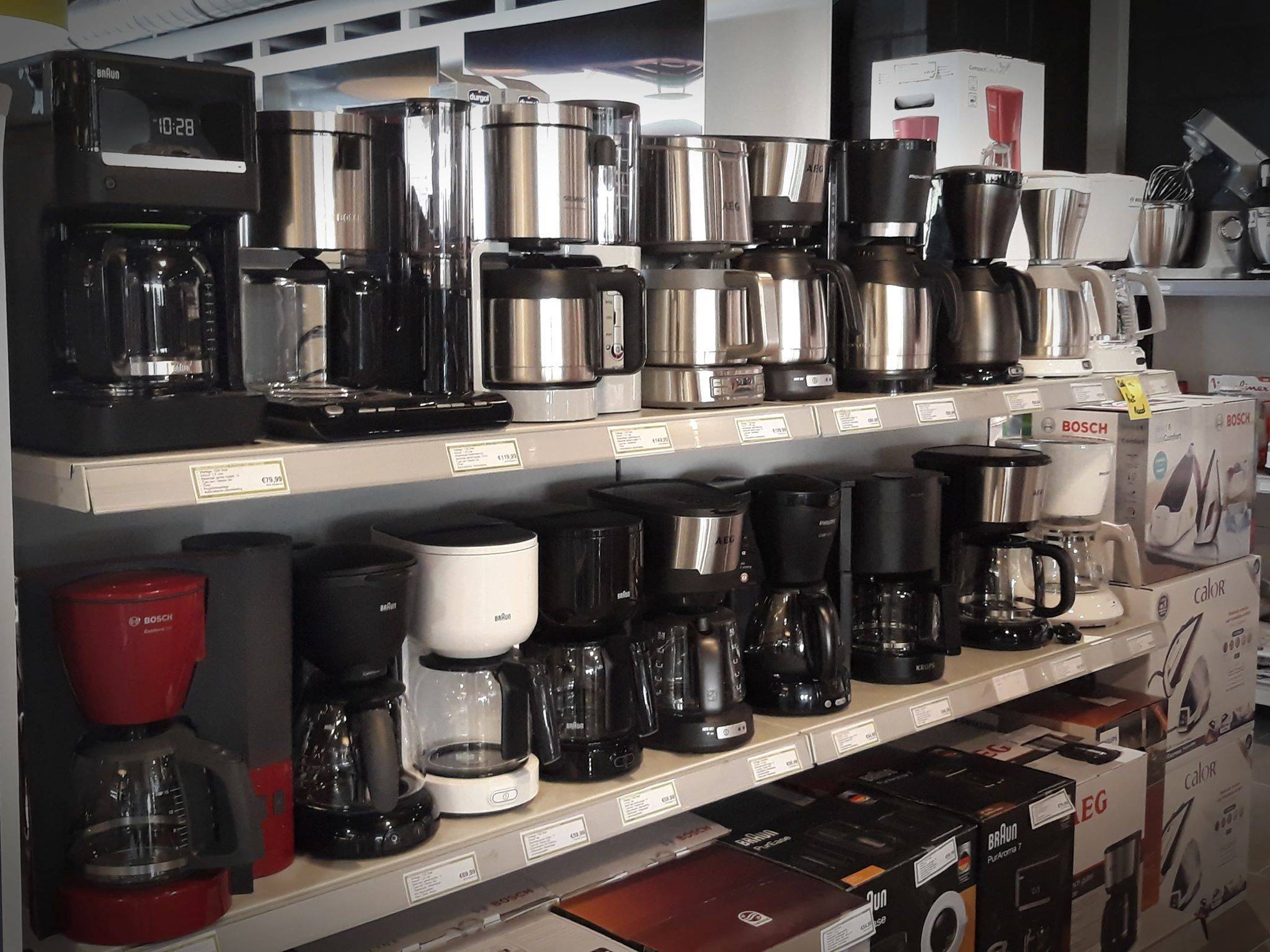 Koffiezetapparaten