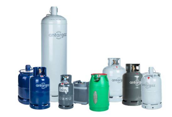 Gas in flessen