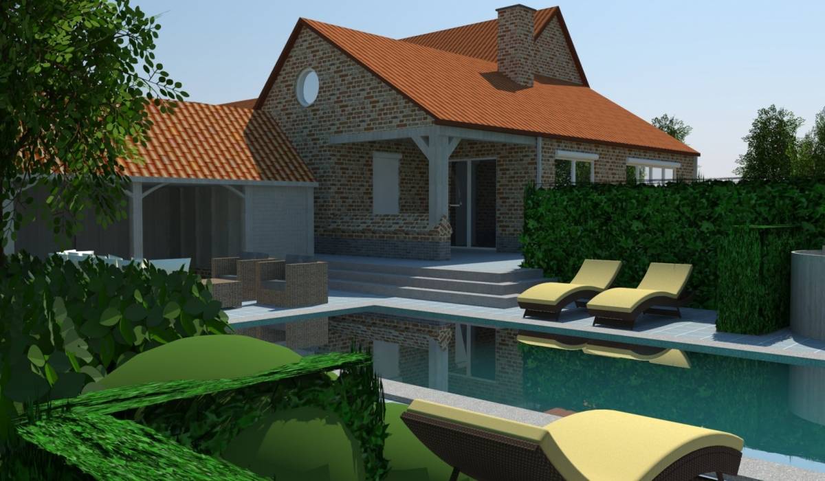 Landelijke tuin