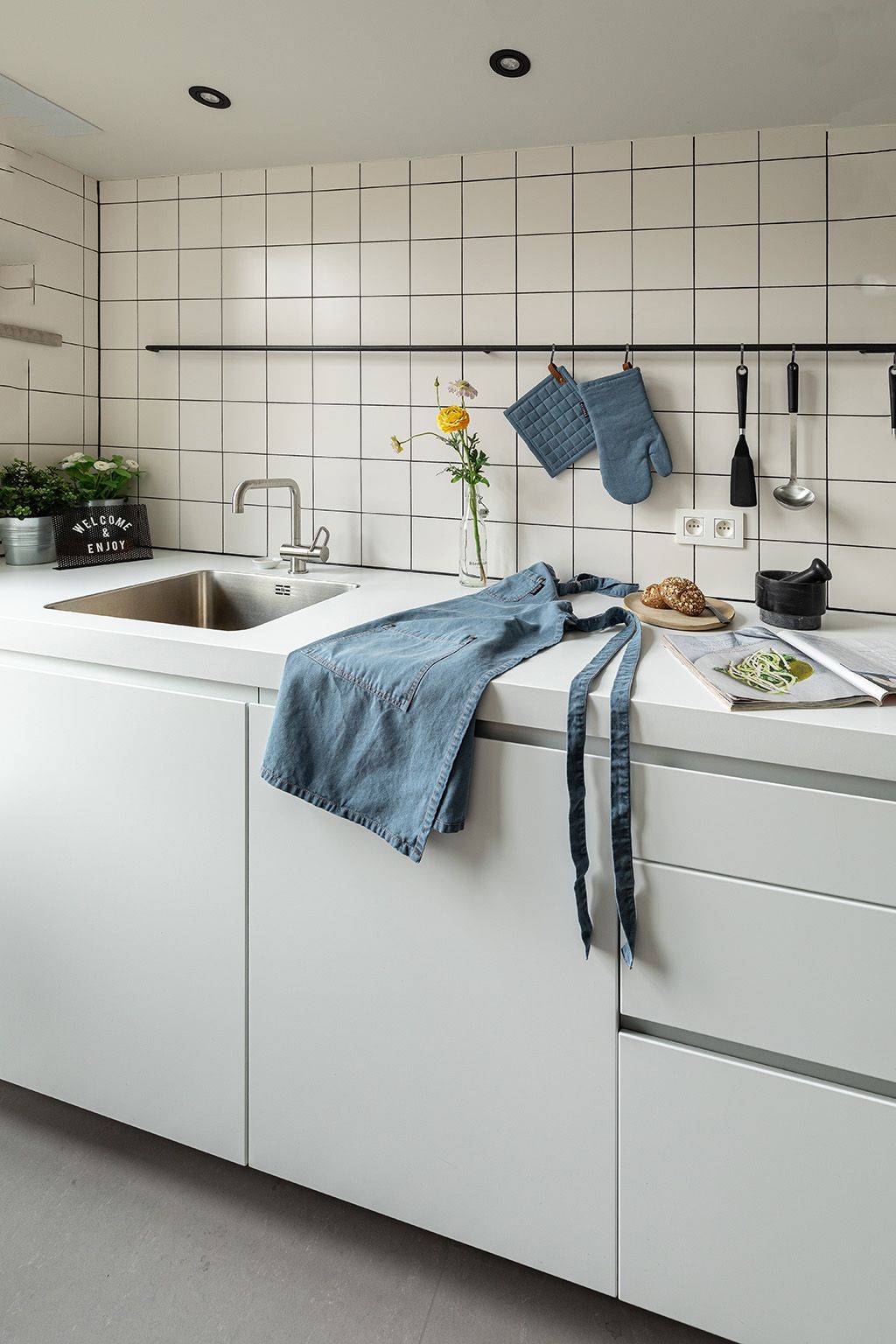 Ovenwante en pottenlappen, keukenschorten, kwaliteit is ons motto