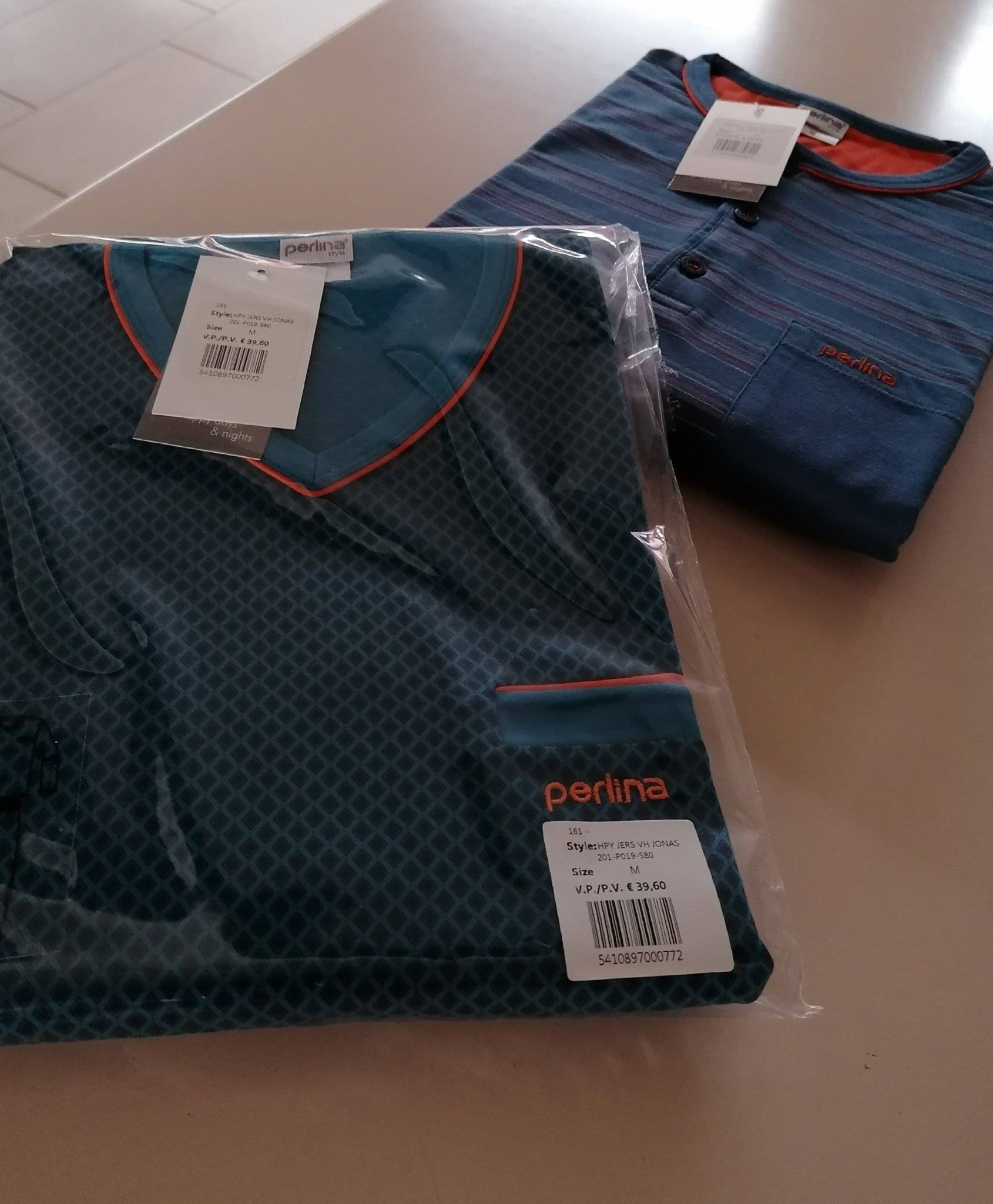Herenbpyj. Perlina ts.35 en 40,00 &euro;