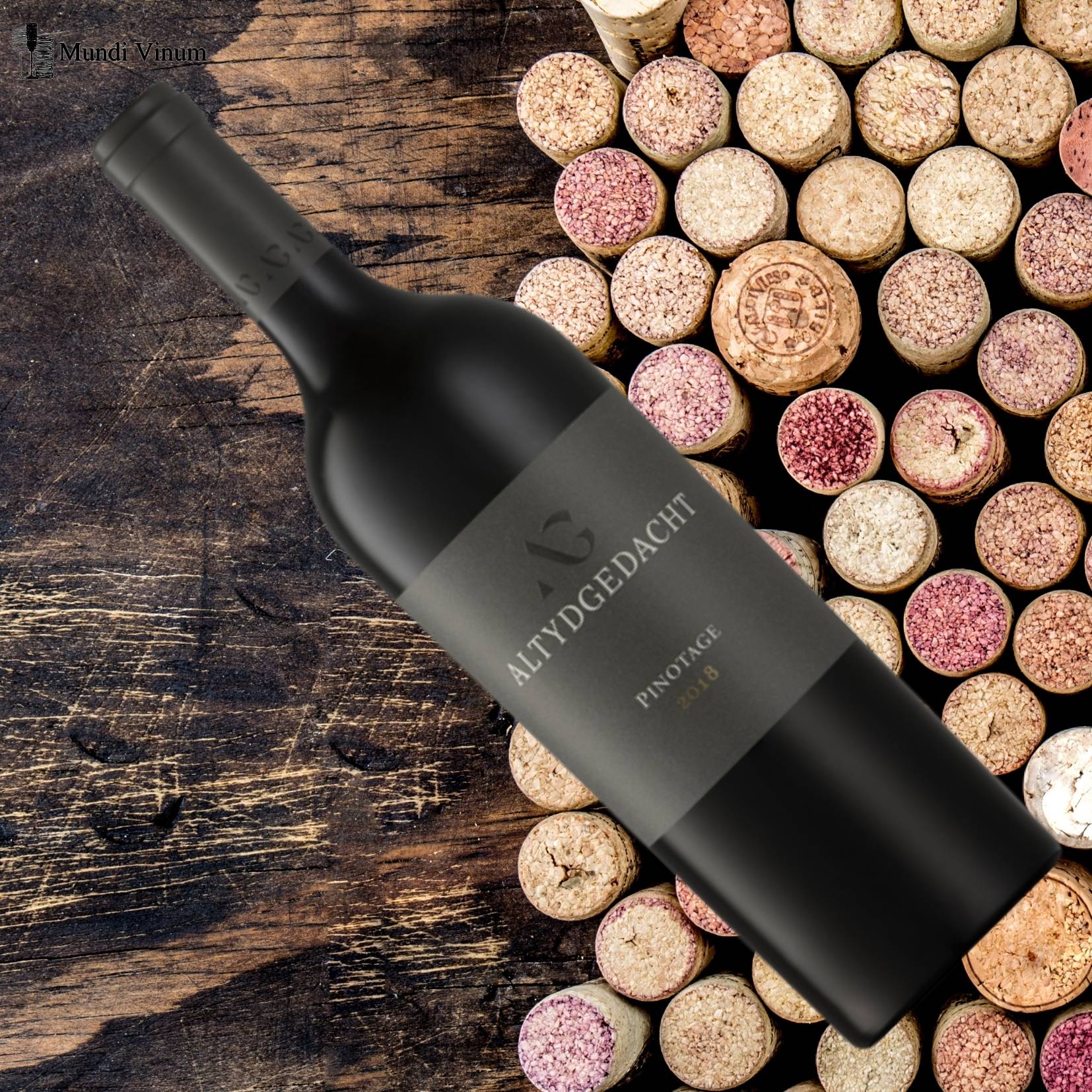 Altydgedacht pinotage, sauvignon blanc, barbera, mcc vonkelwijn brut