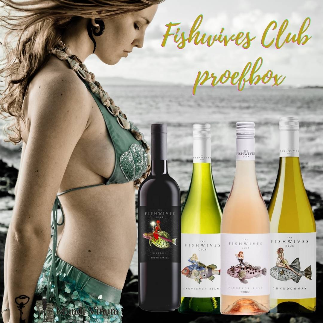 Fishwives club wijnen kopen sauvignon blanc chardonnay merlot pinotage ros&eacute;