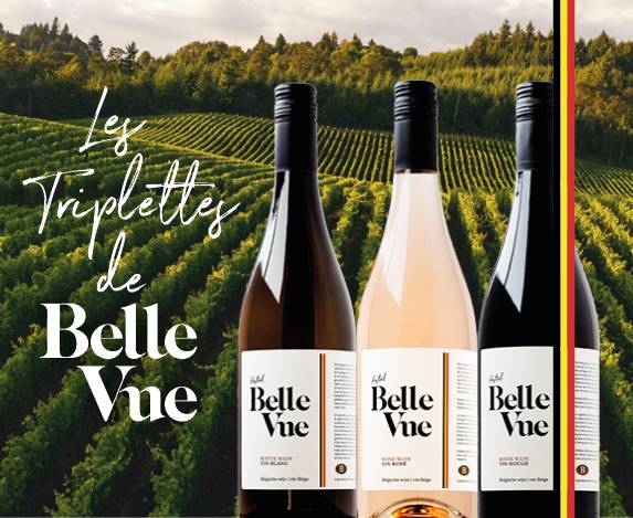 kasteel belle vue belgische witte, rode en ros&eacute; wijn kopen