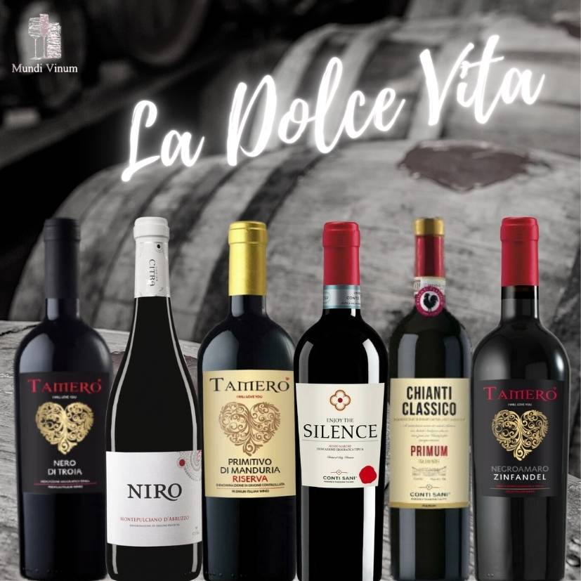 La dolce vita Italiaanse wijnen online bestellen wijnhandel leuven