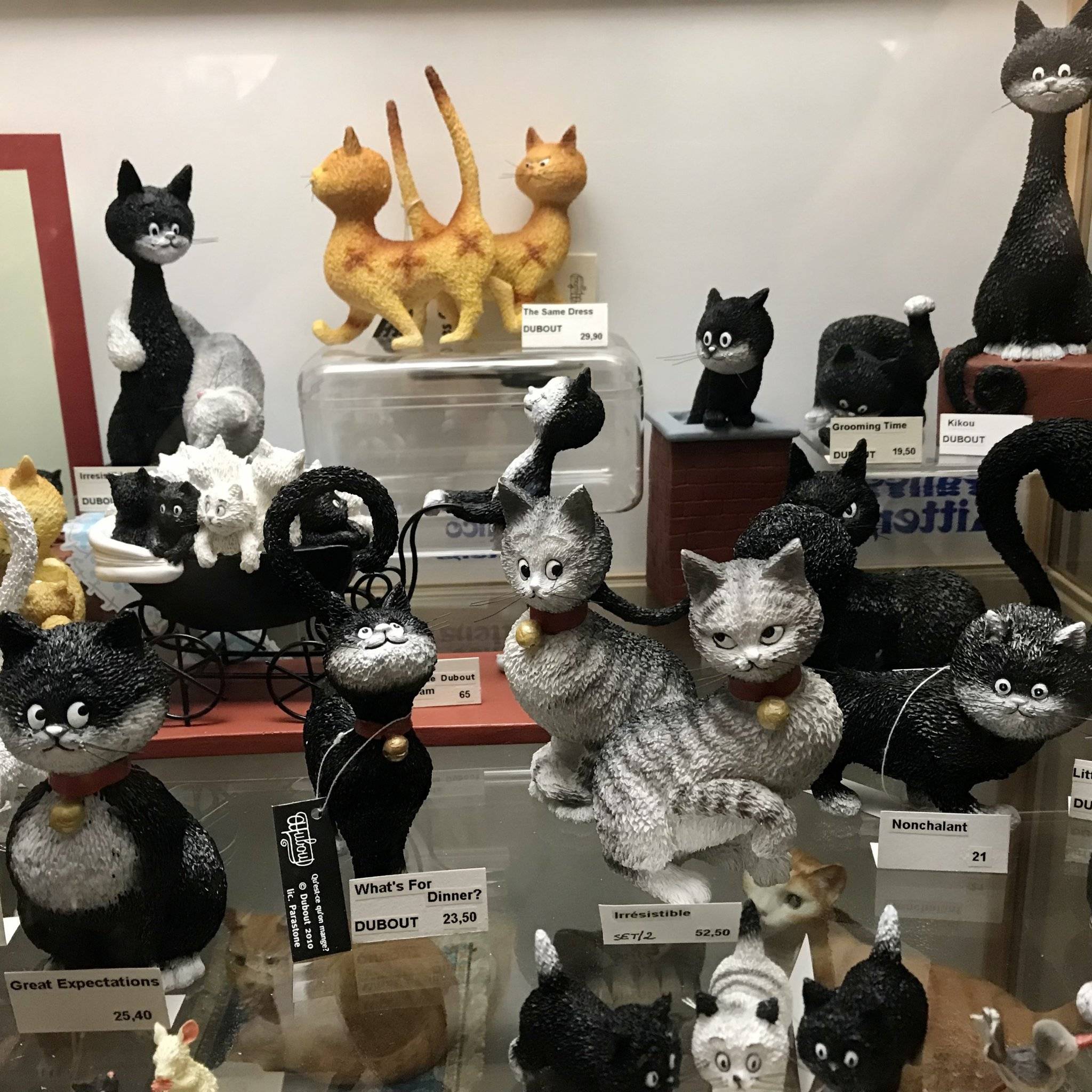 Poezen collectie Dubout