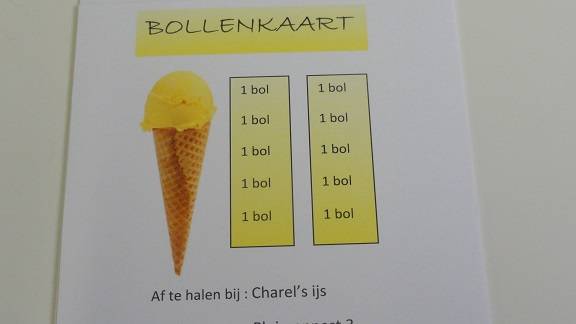 bollenkaart voor klein en groot
